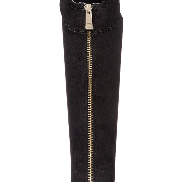 Girls Ivanka Trump Black Stretch Knee-high boots - Picture 7 of 8